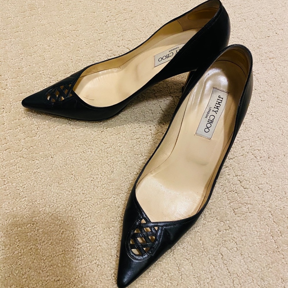 Jimmy Choo high heel shoes